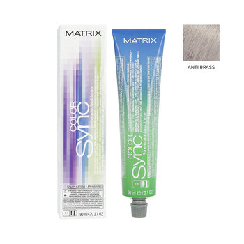 MATRIX, COLOR SYNC, 5-minutowy toner neutralizujący niechciane odcienie, BRASS, 90 ml - Matrix