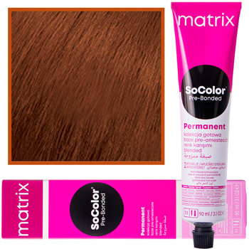 Matrix So Color PreBond trwała profesjonalna farba do włosów kolor 6C Ciemny Blond Miedziany 90ml, kremowa konsystencja - Matrix