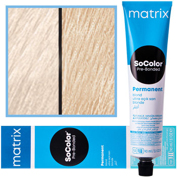 Matrix SoColor PreBond trwała, kremowa profesjonalna farba do włosów kolor UL-NV+ Ultra Blond Neutralny Fioletowy + 90ml - Matrix