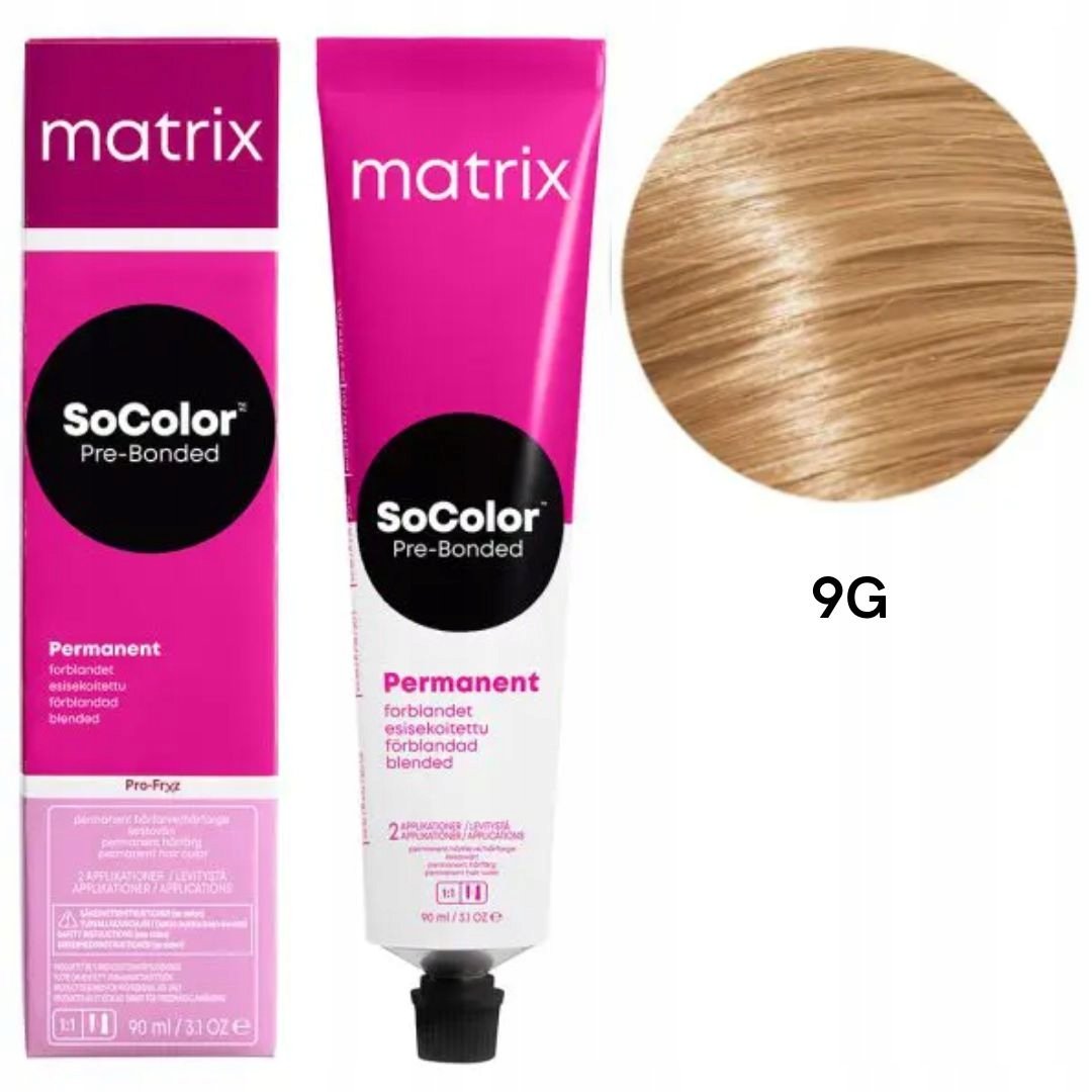 Matrix 9g Matrix SoColorBeauty 9G Bardzo Jasny Blond Złocist | Sklep EMPIK.COM