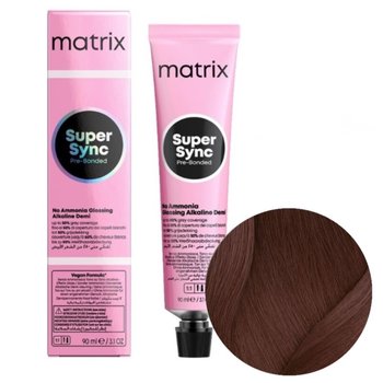 MATRIX Toner do włosów SUPER SYNC 5M - Jasny Brąz Mokka - 90ml - Matrix