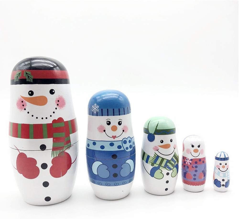 Handcrafted Nativity Nesting Dolls – 9-piece Wooden Christmas Set, Unique Nativity Scene Décor Box