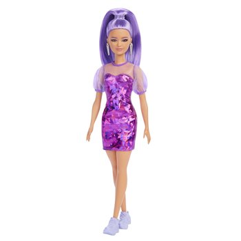 Mattel, Barbie lalka Fashionistas fioletowa stylizacja - Barbie