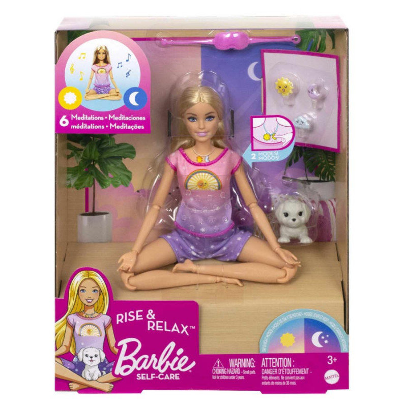 Фото - Лялька Barbie Mattel,  Lalka Medytacja z dźwiękami 