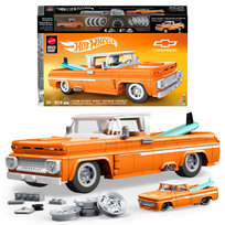 Mattel Brick Shop, Klocki Hot Wheels '62 Chevy Pickup, Zestaw 10+ JFT20