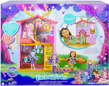 Mattel, Enchantimals, Domek jelonków, zestaw Hfc41 Wb1 - Mattel