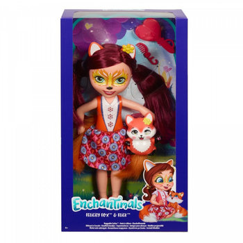 Mattel, Enchantimals, lalka ze zwierzątkiem - Enchantimals