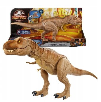 Mattel, Figurka kolekcjonerska, Jurassic World, Dinozaur T-Rex Mega ryk - Mattel