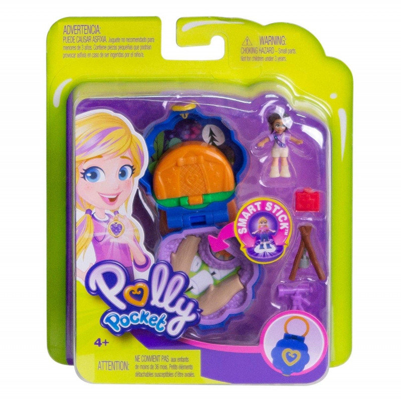 Mattel, figurka Polly Pocket - Kamping