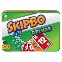 Mattel Games Skip-Bo Deluxe Gra Karciana dla Dzieci od 7 Lat Rodzinna Mattel