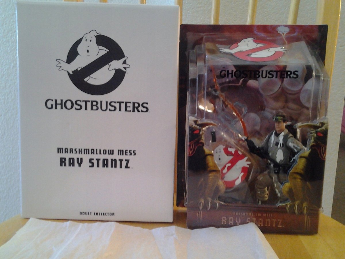 Caça Fantasmas Ghostbusters Ray Stantz Mattel Marshmallow | Frete grátis