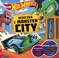 Mattel Hot Wheels. Ucieczka z Monster City Opracowanie zbiorowe