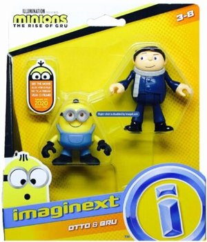 Mattel Imaginext Minionki Minions Otto I Gru - Mattel