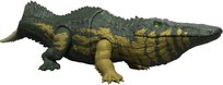 Mattel Jurassic World Stomatosuchus Ryczący dinozaur Figurka, dźwięki, światła i atak, kod do zeskanowania, zabawa wirtualna, interaktywna zabawka dla dzieci 4+, JKL82