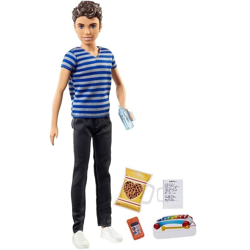 Mattel, lalka Barbie Opiekun dzieci, zestaw, FNP43