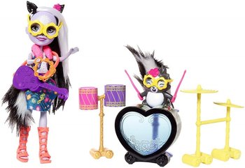 Mattel, lalka Enchantimals, Zestaw z perkusją - Mattel