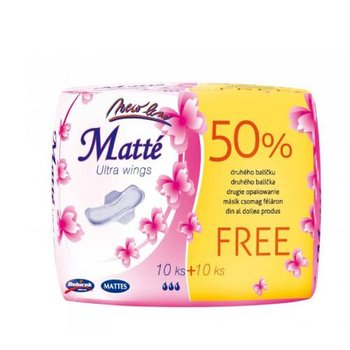 Mattes, Podpaski Duo Ultra ze skrzydełkami, 20szt. - Mattes