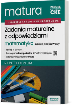 Matura 2026 Matematyka. Zadania maturalne z odpowiedziami Zakres podstawowy. Repetytorium - Konstantynowicz Adam , Konstantynowicz Anna , Pająk Małgorzata