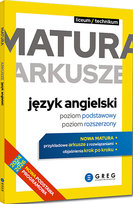 Matura. Arkusze. Język angielski. Poziom podstawowy, poziom rozszerzony