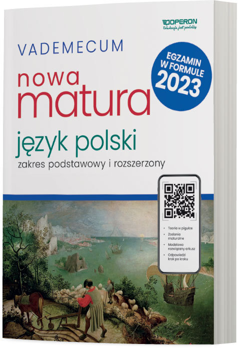 Matura. Język Polski. Vademecum 2023. Zakres Podstawowy I Rozszerzony ...