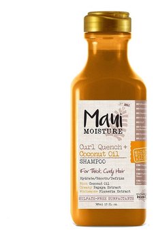 Maui Moisture Curl quench + coconut oil shampoo szampon do włosów grubych i kręconych z olejkiem kokosowym - Maui Moisture