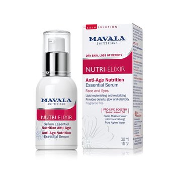 Mavala Nutri-elixir anti-age nutrition essential serum odżywcze serum przeciwzmarszczkowe do twarzy 30ml - MAVALA