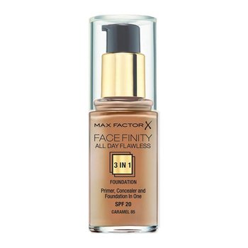 Max Factor, Facefinity All Day Flawless 3 in 1, Podkład do twarzy 3w1, 85 Caramel, Spf 20, 30 ml - Max Factor