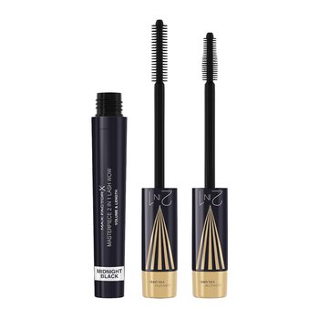 MAX FACTOR Masterpiece 2w1 Lash Wow, Tusz do rzęs Midnight Black, 7 ml - Max Factor