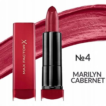 Max Factor Pomadka Colour Elixir Marilyn Monroe Nr. 04 - Marilyn Cabernet - Max Factor