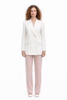 MAX MARA LEISURE ECRU DWURZĘDOWY ŻAKIET DŁUGI RĘKAW ZAPINANY M I4A Max Mara Leisure