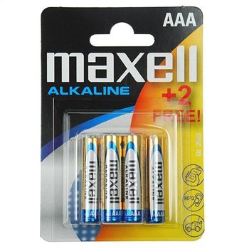 MAXELL BATTERY ALKALINE LR03/AAA BLISTER*6 (4+2) 790240.04.EU - Maxell
