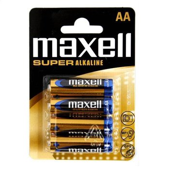 MAXELL BATTERY SUPER ALKALINE LR06/AA BLISTER*4 774409.04.EU - Maxell