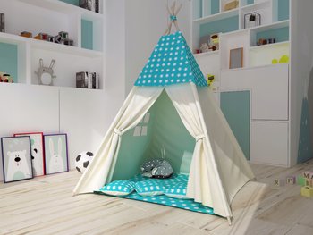 Maxi Hurt, namiot tipi, turkusowy
