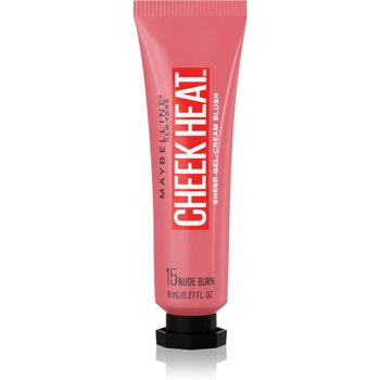 Maybelline Face Studio Cheek Heat róż do policzków w kremie odcień 15 Nude Burn 10 ml - Maybelline