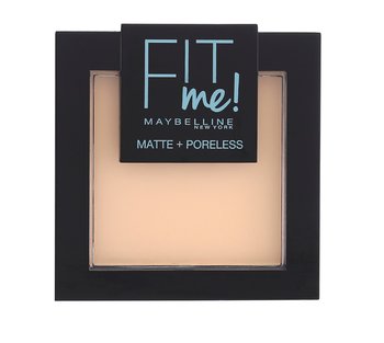 Maybelline, Fit me, Puder matujący w kompakcie 104 Soft Ivory, 9 g - Maybelline