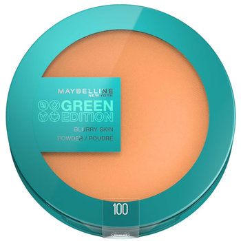 Maybelline New York, Zielona Edycja Rozmyta Skóra Puder do Twarzy 100 - Maybelline