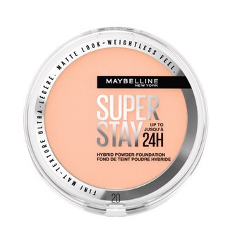 Maybelline, Super Stay 24h Hybrid Powder Foundation, Podkład W Pudrze 20, 9g - Maybelline