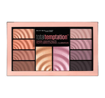 Maybelline, Total Temptation, paleta cieni i rozświetlaczy, 12 g - Maybelline