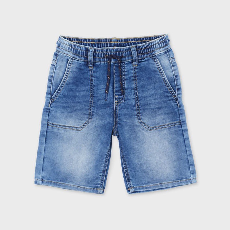 Mayoral Soft Denim Jogger Pants - Dark main image 0