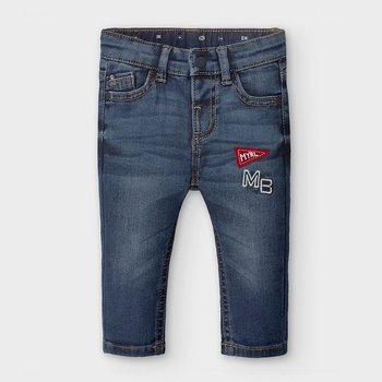 Mayoral, Spodnie Jeans Jodełka, rozmiar 74 cm - Mayoral