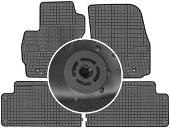 Mazda Premacy II  VAN od 2005-2010r. Dywaniki gumowe FROGUM 0863 + mocowania MAX-DYWANIK - Frogum