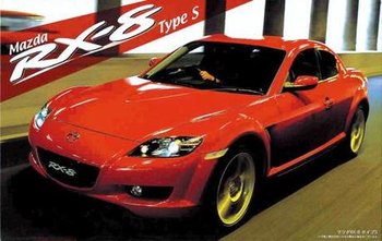1/24スケール、Mazda RX-8 Type S Mazda RX-8 Type S 1:24 Fujimi 03552 - Fujimi | Sklep EMPIK.COM