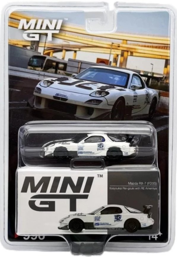 Mini Rx7 Fd Mazda RX7 (FD3S) Itosyokai Rei-gouki with Re Amemiya -2024 Mini GT 1:64 ...