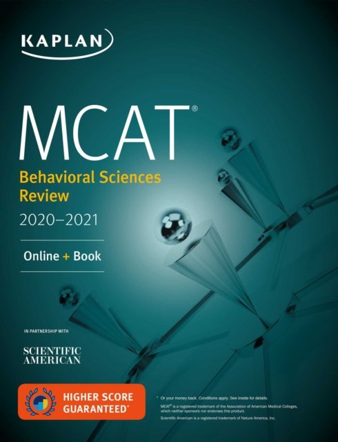 MCAT Behavioral Sciences Review 2020-2021: Online + Book - Kaplan Test ...