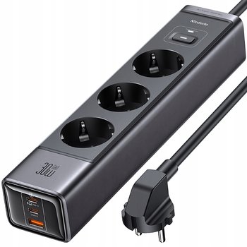 MCDODO ŁADOWARKA SIECIOWA LISTWA ZASILAJĄCA GAN TYP C 6X USB-C USB AC 1,5M - Co2