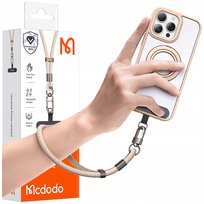 Mcdodo Smycz Do Telefonu Na Rękę Wkładka Uniwersalna Mocna Gruba Beżowa 6Mm Mcdodo