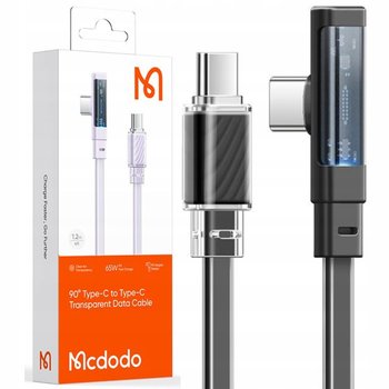 Mcdodo Szybki Kabel Kątowy Usb-C Pd 65W 1,8M Czarny - Mcdodo