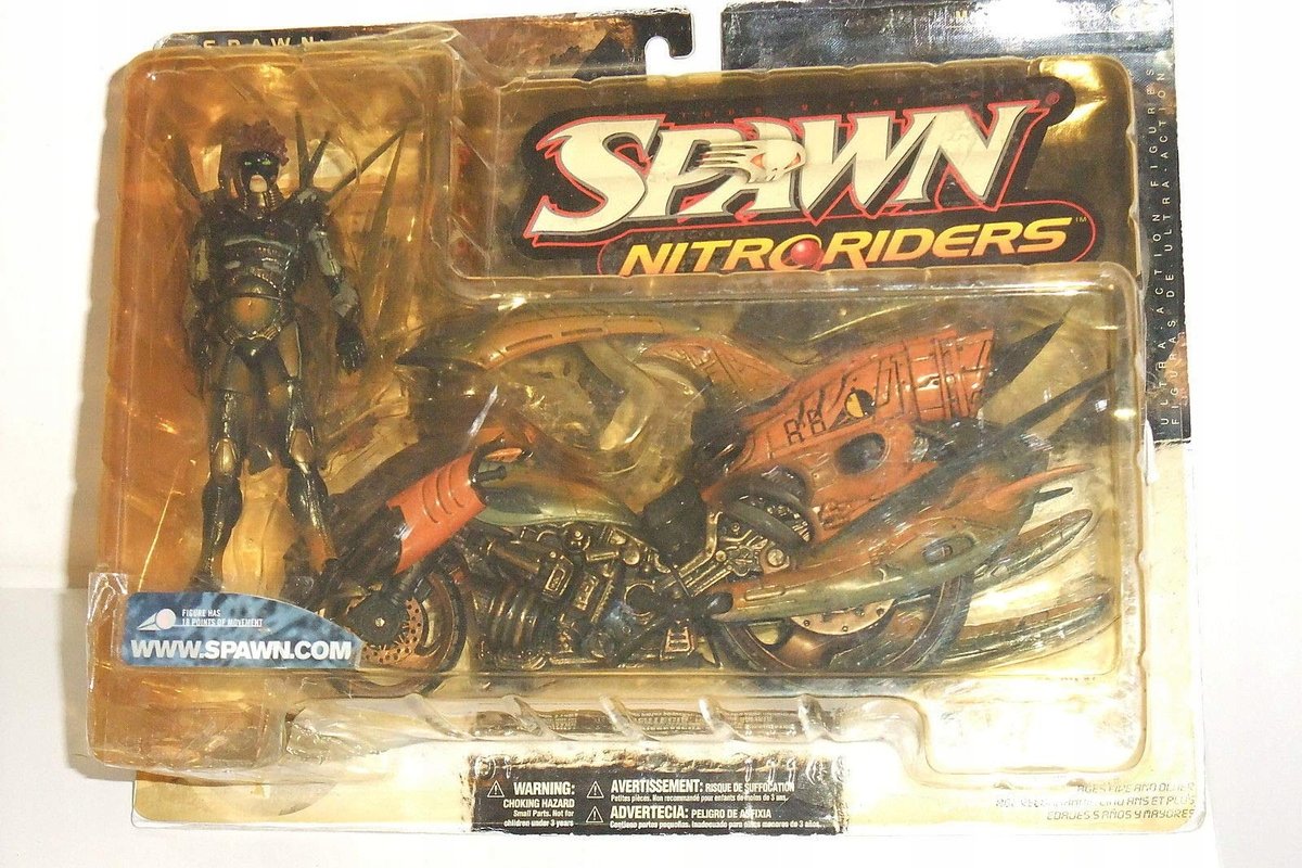 Spawn Nitro Riders McFarlane Toys Spawn Seria 16: Nitro Riders- After Burner - McFarlane ...