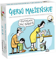 MDR, gra towarzyska ilustrowana rysunkami Andrzeja Mleczki. Gierki małżeńskie