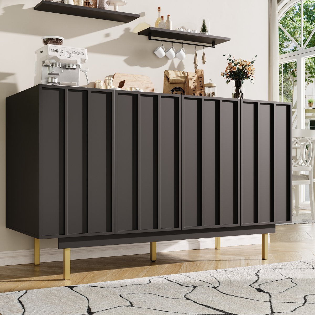 Meble do jadalni-140 × 38,5 × 82,5 cm-Meble do przechowywania-Unikalny ...